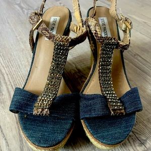 Steve Madden womens size 10 wedges